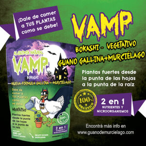 Guano de murcielago + Gallina vegetativo 800cc