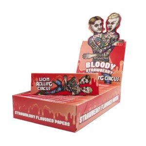 Lion rolling circus Bloody strawberry flavour