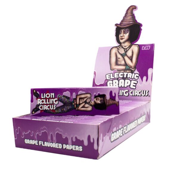 Lion rolling circus Electric grape flavour - Image 2