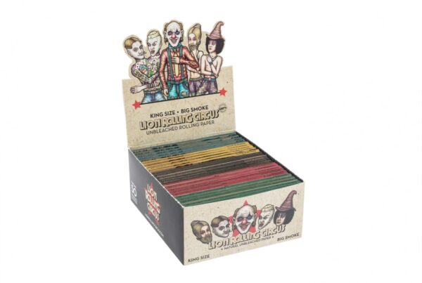 Lion rolling circus Unbleached king size - Image 2