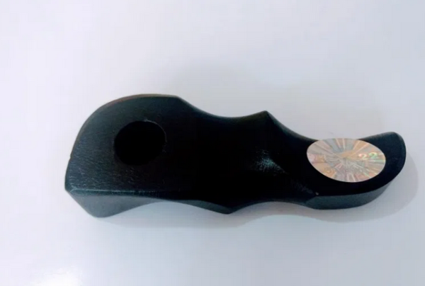 Pipa curva de madera