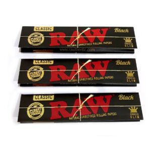 Raw Black rolling paper king size