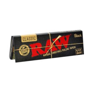 Raw Black rolling paper regular