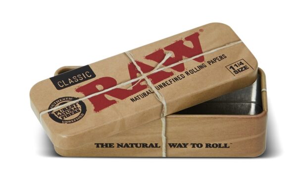 Raw Lata guardatabaco (9,5 x 3,5 cm)