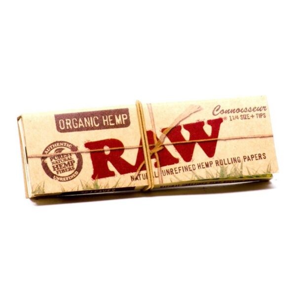 Raw Organic connoisseur 1 1/4 + tips