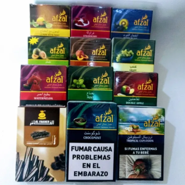 Tabaco para narguiles varias esencias