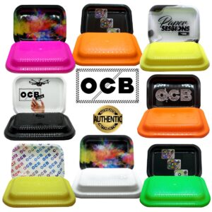 Bandeja OCB con tapa chica varios colores