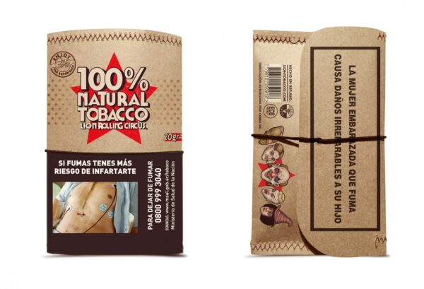 Lion rolling circus tabaco natural 20 gr