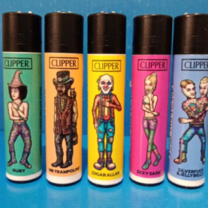 Encendedor Clipper grande Lion Rolling Circus