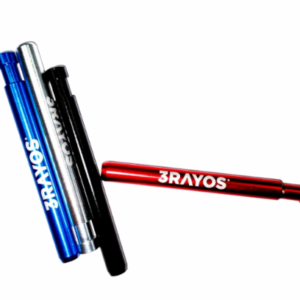 Pipa aluminio 3 rayos