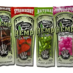 Blunt wrap Hemp x4 Varios Sabores