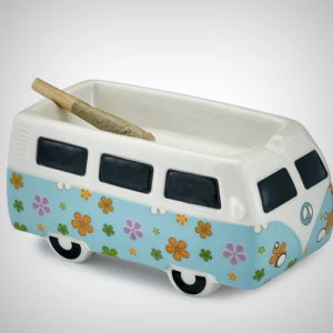 Vintage Bus Cenicero Ceramica