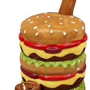 Pipa Hamburguesa Ceramica