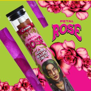 Lion Rolling circus Cone Petal Rose King Size